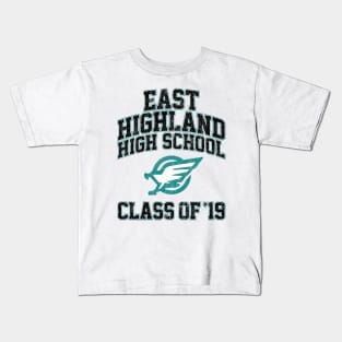 East Highland High School Class of 19 (Variant) Kids T-Shirt